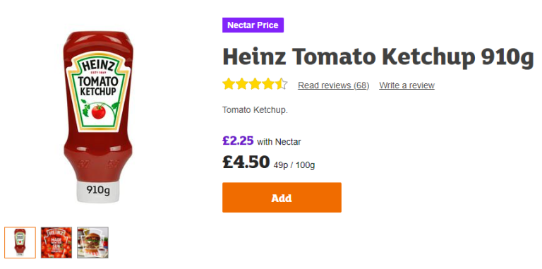 🔥 INCREDIBLE HALF PRICE DEAL! Heinz Tomato Ketchup 🔥